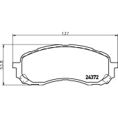 Колодки тормозные дисковые, передние, CHEVROLET/DAEWOO CAPTIVA , CAPTIVA SPORT, EQUINOX, WINSTORM <b>NISSHINBO NP7007</b>