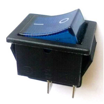 Клавиша цветная двухпозиционная одинарная широкая-2