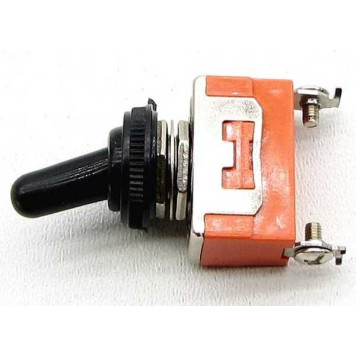 Тумблер 2 положения 15А 2-хконтактный с влагозащитным колпаком 