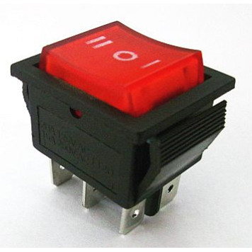 Клавиша цветная ТРЕХпозиционная сдвоенная широкая