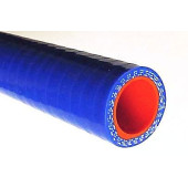 Шланг 28мм длина 1,1м силиконовый армированный синий/оранжевый