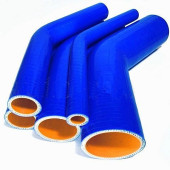 Патрубок силиконовый 50мм угол 135° длина 150/150мм