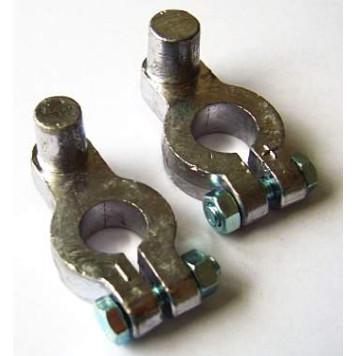 Клеммы АКБ для установки ширококлеммного аккумулятора вместо узкоклеммного, свинцовые