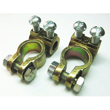 Клеммы АКБ широкие латунные