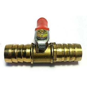 Кран шаровый универсальный под шланг 14мм-1