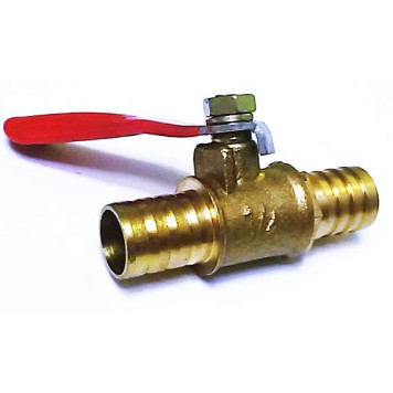 Кран шаровый универсальный под шланг 14мм