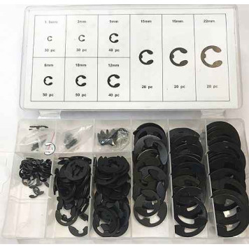 Кольцо стопорное быстросъемное тип Э 1,5-22мм в ассортименте