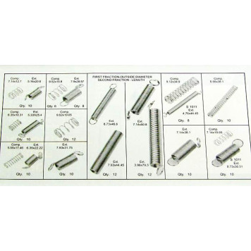 Пружины металлические в ассортименте-1