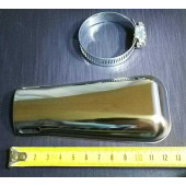 Насадка глушителя Лопатка 13см с хомутом