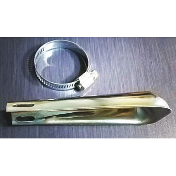 Насадка глушителя Лопатка 13см с хомутом-2