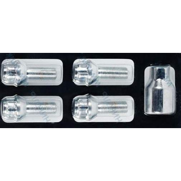 Болты колеса с секретом М12х1,25х29 ВАЗ, иномарки (4 болта, 1 ключ) LS-3