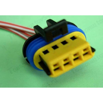 Колодка датчика холостого хода ВАЗ 4 гнезда <b>18000235</b>