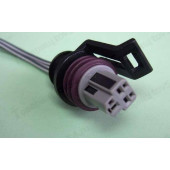 Колодка датчика положения дроссельной заслонки ВАЗ инж. с проводами <b>18000236</b>