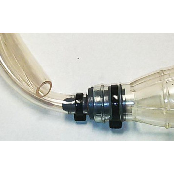 Шланг с грушей для перекачки топлива силиконовый прозрачный 771-771-2