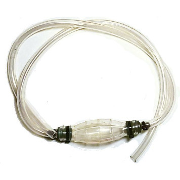 Шланг с грушей для перекачки топлива силиконовый прозрачный 771-771