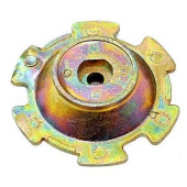 Ручка регулировки спинки сидения ВАЗ-2108 металлическая "ромашка" (без пласт.барашка) (2108-6814234)