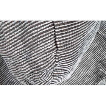 Чехлы сидений ВАЗ 2110 серые в рубчик полный комплект-1