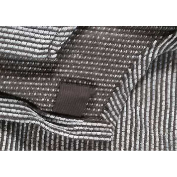 Чехлы сидений ВАЗ 2110 серые в рубчик полный комплект-5