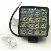 Фара противотуманная светодиодная 16LED 48W квадратная PR-1336