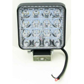 Фара противотуманная светодиодная 16LED 48W квадратная MINI (85х85х25мм) PR-1082