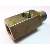 Штуцер в ГБЦ ВАЗ тройник под датчик температуры 2101 (16мм) 