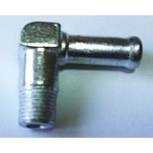 Штуцер термостата 1/8 угловой под шланг  8мм