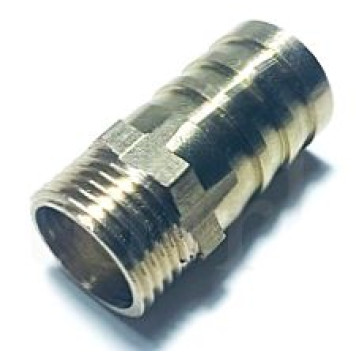 Штуцер с внутренней резьбой 3/8 под шланг 16мм латунный