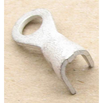 Клемма кольцевая силовая  6х12х1,5мм латунная луженая-1