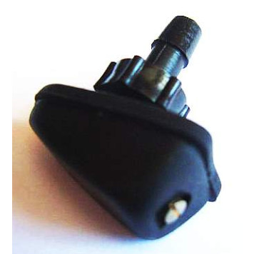 Форсунка омывателя (жиклер) веерная на гайке-2