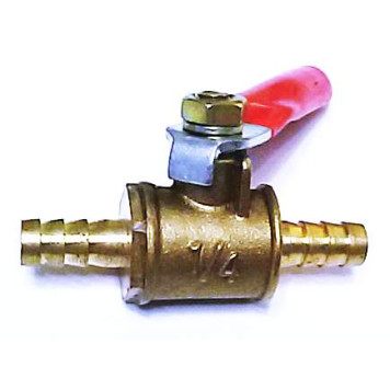 Кран шаровый универсальный под шланг  6мм