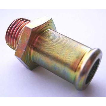 Штуцер с наружней резьбой М14 под шланг  6мм