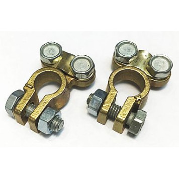 Клеммы АКБ узкие латунные