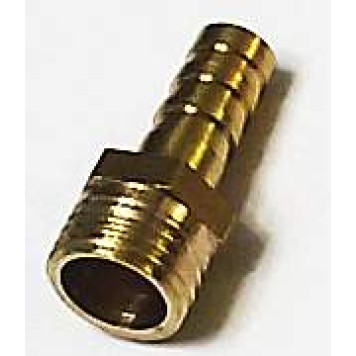 Штуцер с наружней резьбой 1/4 под шланг  8мм , латунный