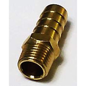 Штуцер с наружней резьбой 1/4 под шланг 12мм , латунный