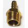 Штуцер с наружней резьбой 3/8 под шланг  8мм , латунный