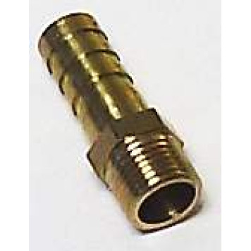 Штуцер с наружней резьбой 1/8 под шланг  8мм латунный