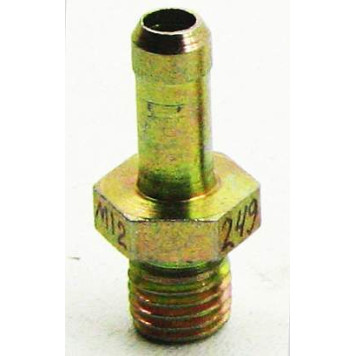 Штуцер с наружней резьбой М12 под шланг  8мм-1