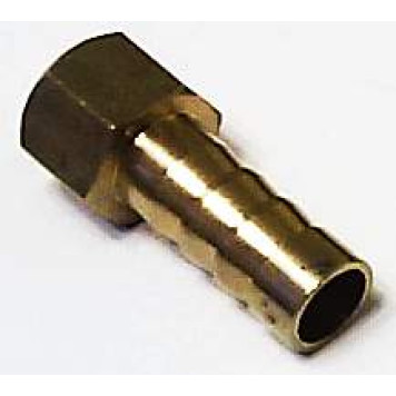 Штуцер с внутренней резьбой 1/8 под шланг  8мм , латунный-1