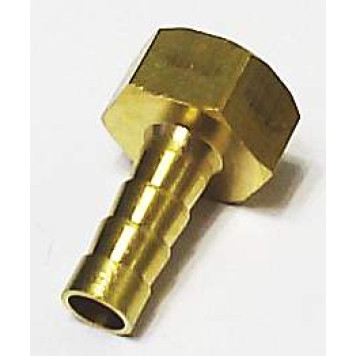Штуцер с внутренней резьбой 3/8 под шланг  8мм , латунный-1