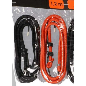 Стяжка багажная эластичная 1м х 9мм с металл.крючками -3