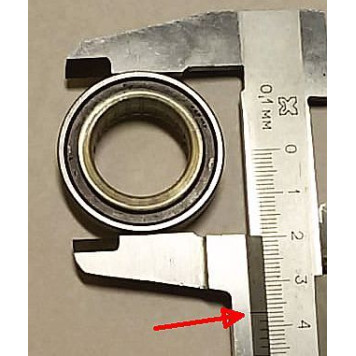 Подшипник рулевого вала ВАЗ 2108, ГАЗ 3302, 3110 в сборе 1000805/6-930904 (2108-3401120-03)-2