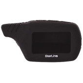 Чехол для брелока сигнализации StarLine B9/B6/B91/A61/A91 черный силиконовый