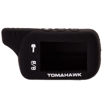 Чехол для брелока сигнализации TOMAHAWK TZ-9010/9020/9030 черный силиконовый