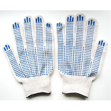 Перчатки  х/б с напылением