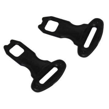 Заглушка (блокиратор) гнезда ремня безопасности (2шт) пластик 9844