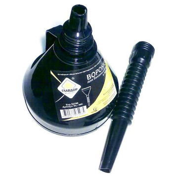 Воронка топливная разборная с гофрой и сеткой-фильтром-3