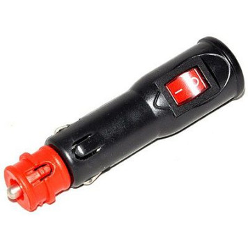 Штекер в прикуриватель с выключателем-1