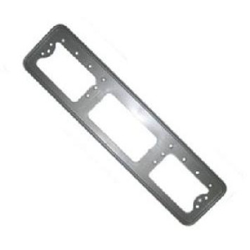 Рамка номерного знака пластиковая серая