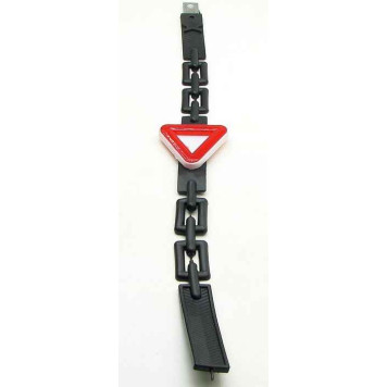 Антистатик с металлич.сердечником и с отражателем "треугольник" с цепью 55 см