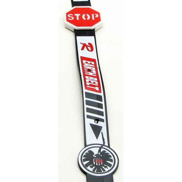 Антистатик с металлич.сердечником и с отражателем "STOP+орел" 55см-1